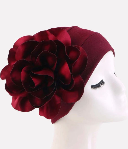 Flowered turban