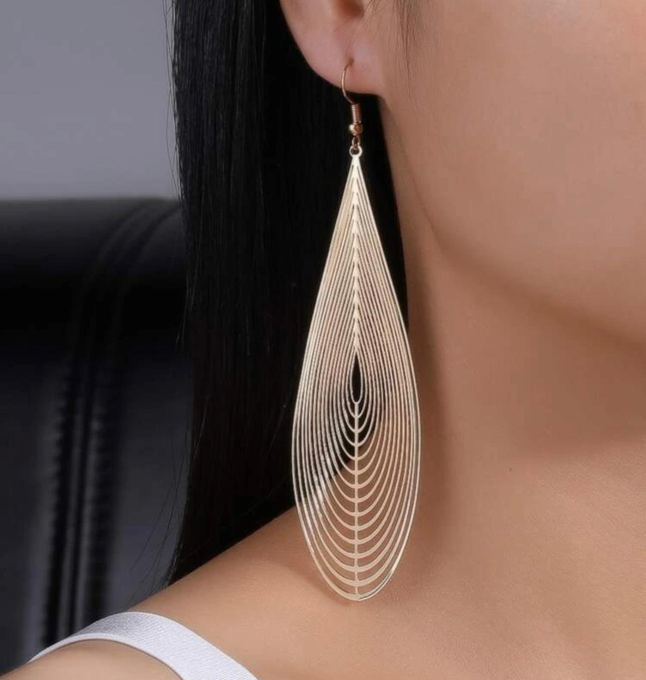 Spiral Drop Earrings